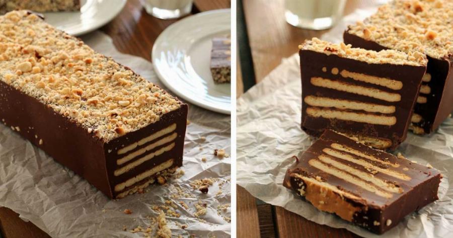 Κορμός Νutella με 4 υλικά! Μια κολασμένη σοκολατένια συνταγή!