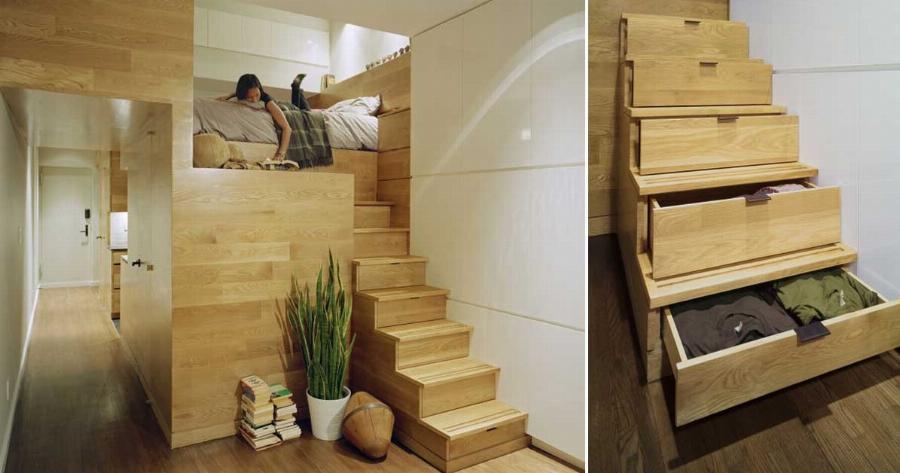 Δείτε πώς ένα διαμέρισμα 46 τ.μ. μετατρέπεται σε ένα πολυτελές και απόλυτα βολικό στούντιο!