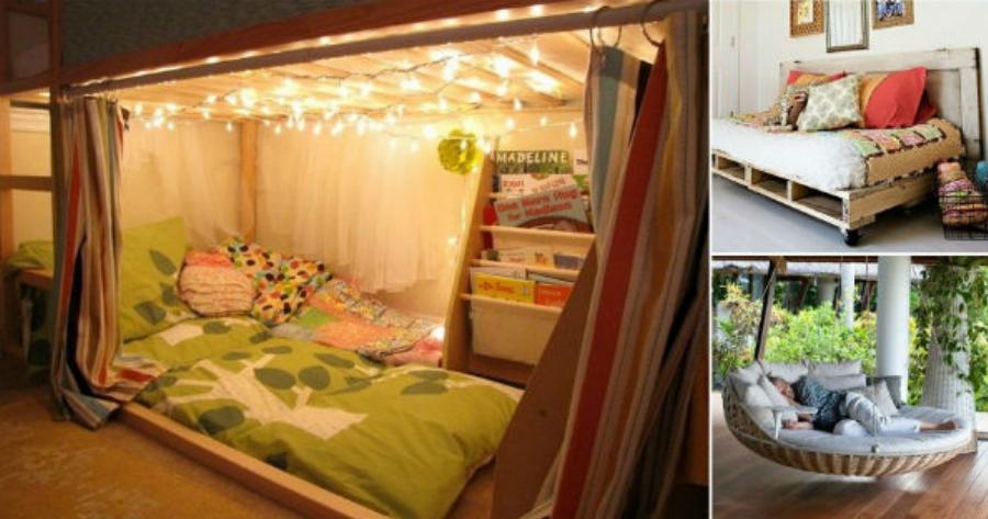 Με το που δείτε αυτές τις Απίστευτες Ιδέες, θα θέλετε να αλλάξετε το κρεβάτι σας ΑΠΟΨΕ!