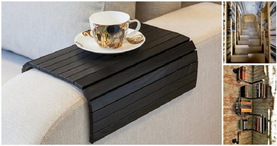 16 Καταπληκτικές Ιδέες για να Εξοικονομήσετε Χώρο στο Μικροσκοπικό Σπίτι σας!