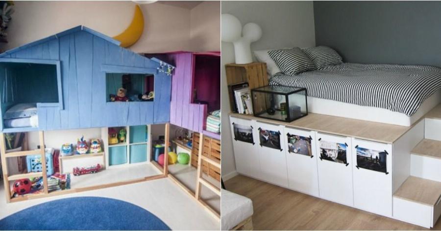 12 Καταπληκτικά Κρεβάτια που Μπορείτε να φτιάξετε με Ελάχιστα Χρήματα.