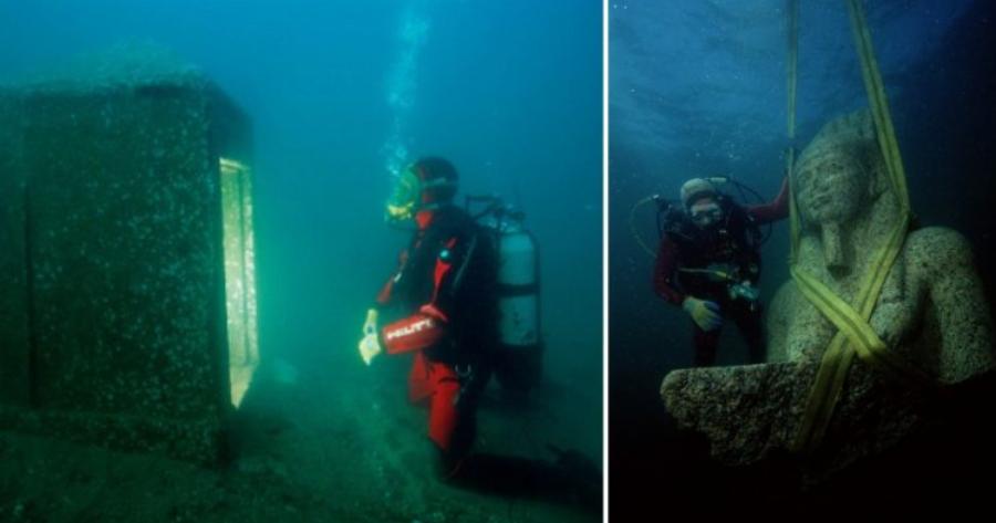 Ανακαλύφθηκε βυθισμένη πόλη που ένωνε την αρχαία Ελλάδα με την Αίγυπτο