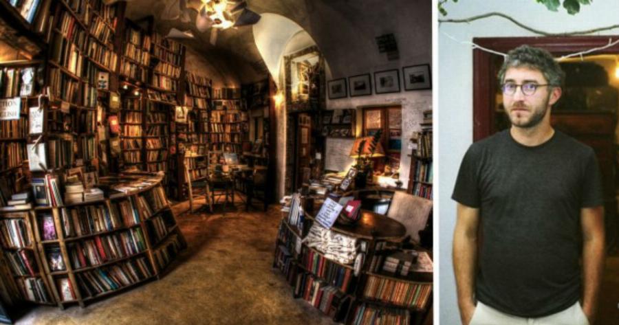 Το ωραιότερο βιβλιοπωλείο του κόσμου βρίσκεται στη Σαντορίνη!
