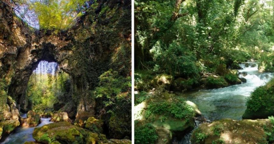 Θεογέφυρα: Η πανέμορφη γέφυρα στην Ήπειρο που δεν την έχει χτίσει ανθρώπινο χέρι!