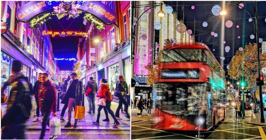 Αναψαν τα χριστουγεννιάτικα φώτα στο Λονδίνο – Μαγευτικές εικόνες βγαλμένες από παραμύθι
