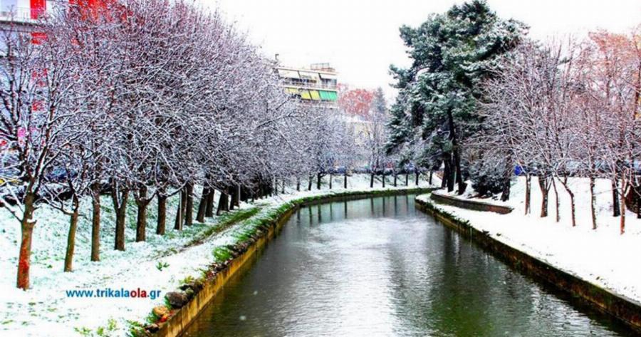 Ο πανέμορφος ποταμός των Τρικάλων που συνδέεται με δέκα γέφυρες