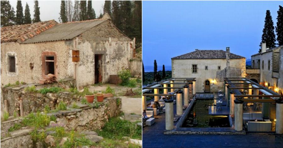 Μονεμβασιά: Μισογκρεμισμένο ερείπιο αρχοντικό του 17ου αιώνα έγινε ένα από τα καλύτερα ονειρικά ξενοδοχεία του κόσμου