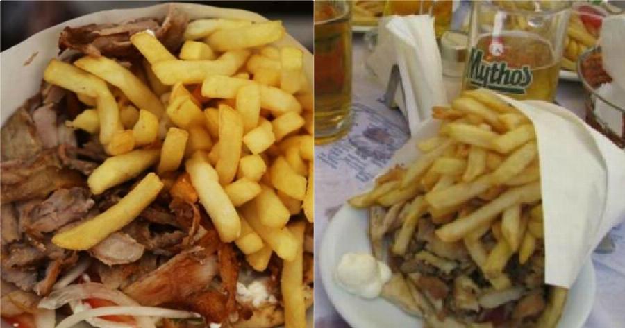 Σαν την Κρήτη πουθενά: αυτό είναι το μεγαλύτερο πιτόγυρο στην Ελλάδα!