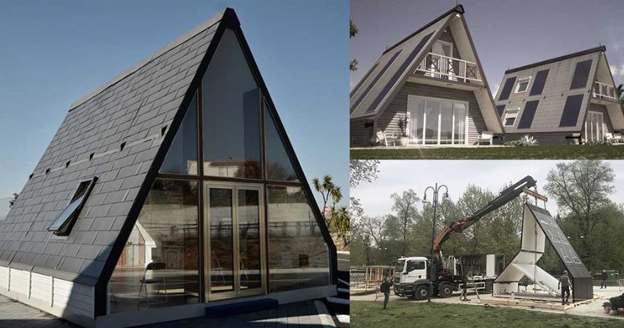 Αυτό το μαγικό σπίτι – παλάτι χτίζεται σε μόλις 6 ώρες στο φέρνουν στην πόρτα σου  και κοστίζει μόλις 27.000 ευρώ