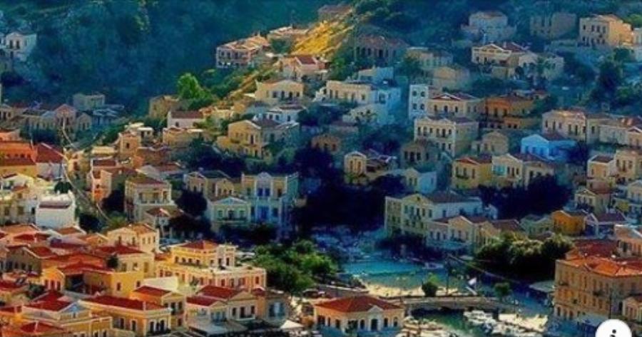 Σύμη: Στην άκρη του Αιγαίου υπάρχει ένα μικροσκοπικό νησί που θυμίζει.. πίνακα ζωγραφικής
