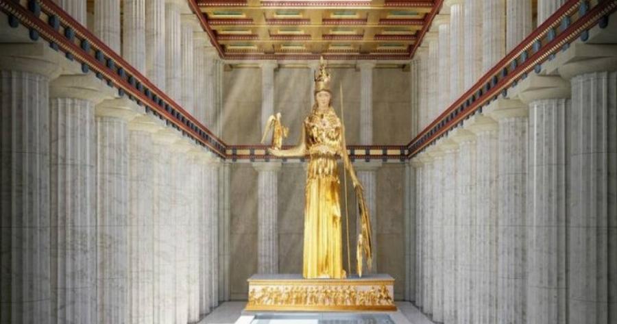 Εντυπωσιακό: Πώς θα ήταν ο Παρθενώνας στο εσωτερικό του αν δεν είχε υποστεί φθορές (video)