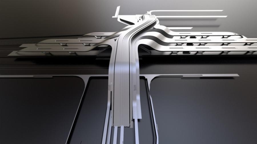 Ο Νέος Εντυπωσιακός Σταθμός Τρένων θα Θυμίζει Δημόσια Γέφυρα