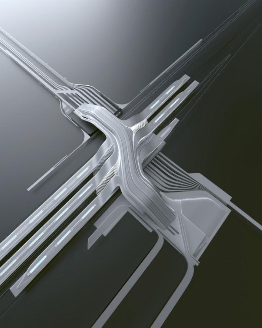 Ο Νέος Εντυπωσιακός Σταθμός Τρένων θα Θυμίζει Δημόσια Γέφυρα