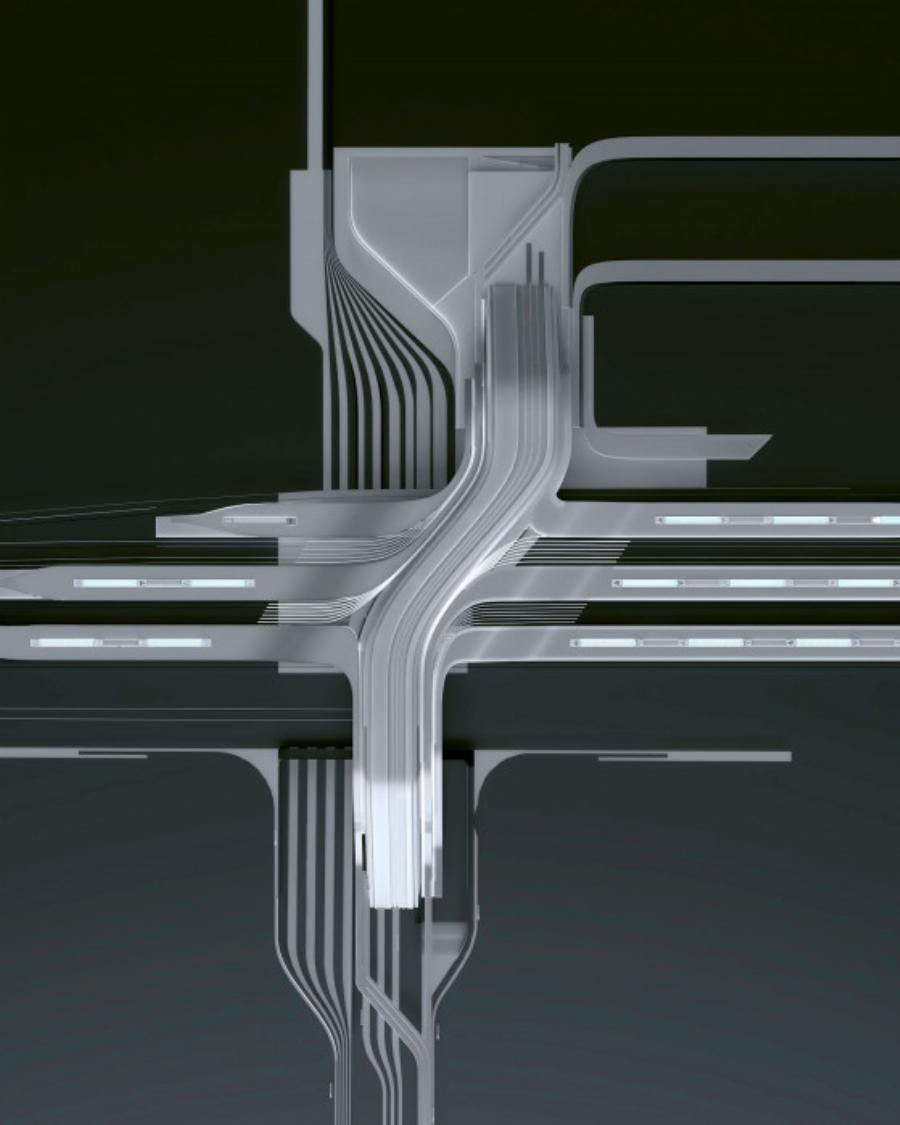 Ο Νέος Εντυπωσιακός Σταθμός Τρένων θα Θυμίζει Δημόσια Γέφυρα