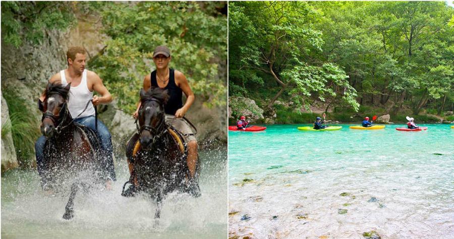 Δείτε για Πρώτη Φορά  τον Μυθικό ποταμό Αχέροντα από Ψηλά απ’ όπου Περνούσαν οι Ψυχές για να Κατέβουν στον Άδη.