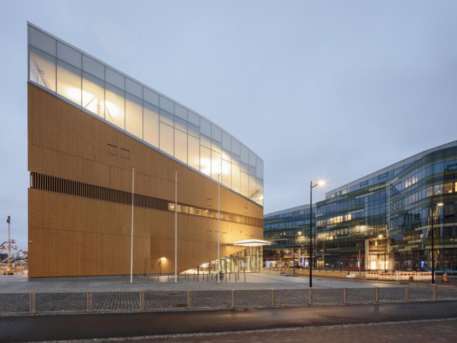 Η βιβλιοθήκη του Ελσίνκι έρχεται από το μέλλον και έχει σχήμα πλοίου