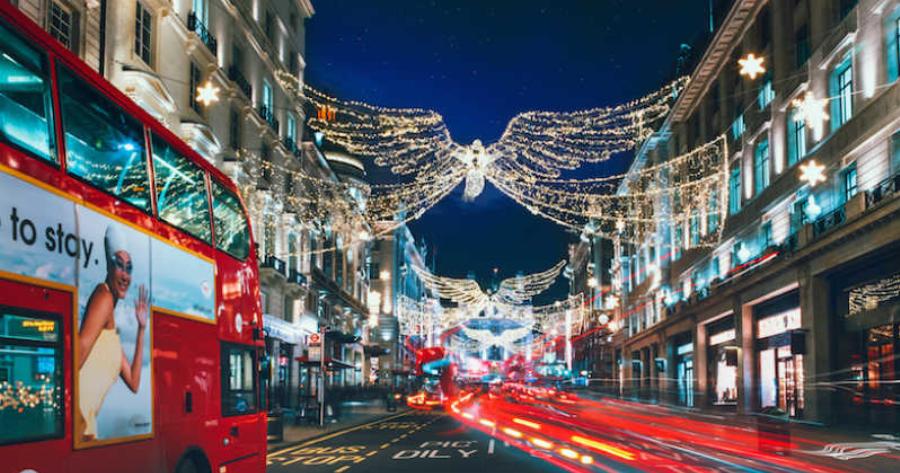 Το Λονδίνο «ντύθηκε» εντυπωσιακά για τα Χριστούγεννα του 2019!
