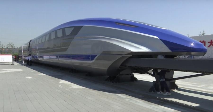 Οι Κινέζοι έβγαλαν τρένο που ξεπερνάει τα 600χλμ την ώρα σε ταχύτητα