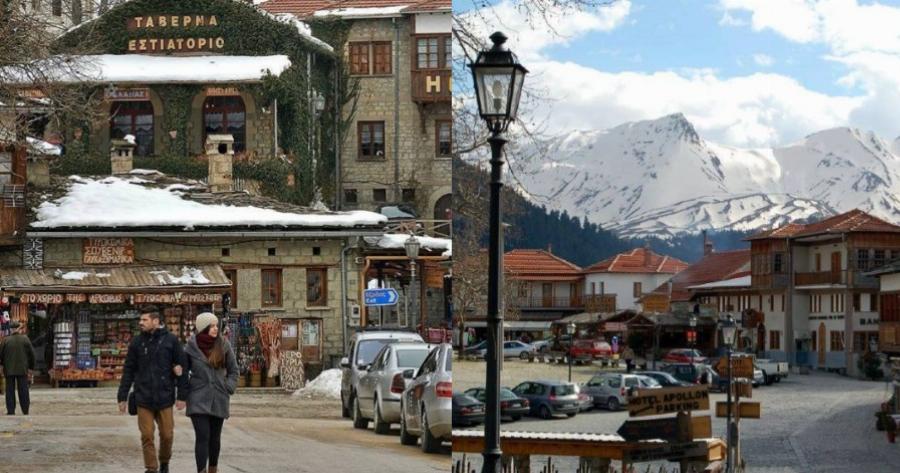 Δεν είναι η Αράχωβα: Ο Χειμερινός Παράδεισος υπάρχει και βρίσκεται 400 χιλιόμετρα από την Αθήνα