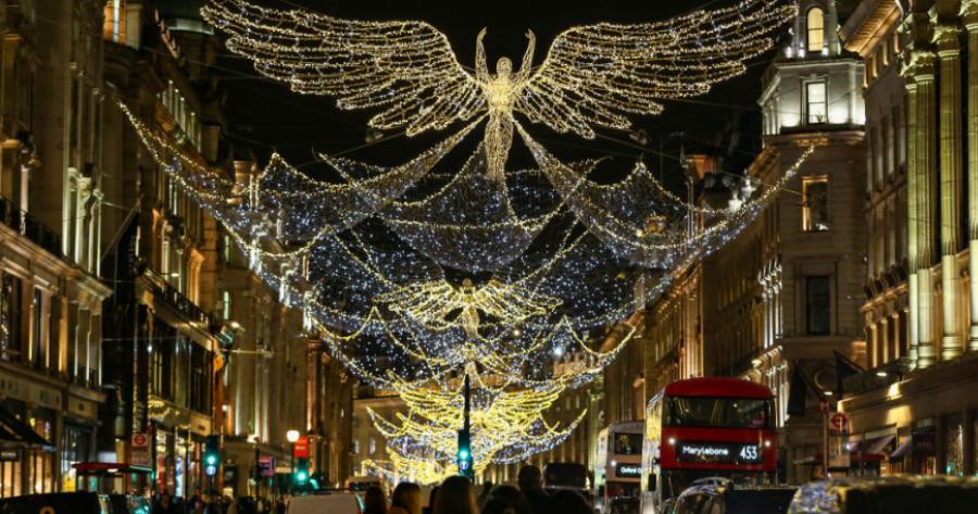 Χριστούγεννα στο Λονδίνο – Η βρετανική πρωτεύουσα λάμπει