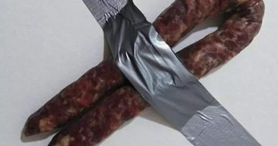 Η ελληνική απάντηση στο έργο τέχνης με την μπανάνα που ήταν κολλημένη στον τοίχο