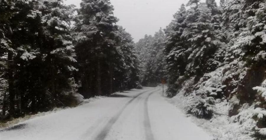 Στα λευκά ο Παρνασσός – Το χιονοδρομικό κέντρο ετοιμάζεται για opening