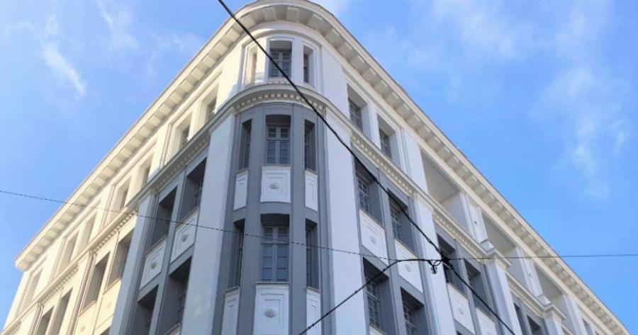 Αποκαλύφθηκε το ανακαινισμένο κτίριο του παλιού Χυτήρογλου στη Μητροπόλεως – Βγήκαν οι σκαλωσιές