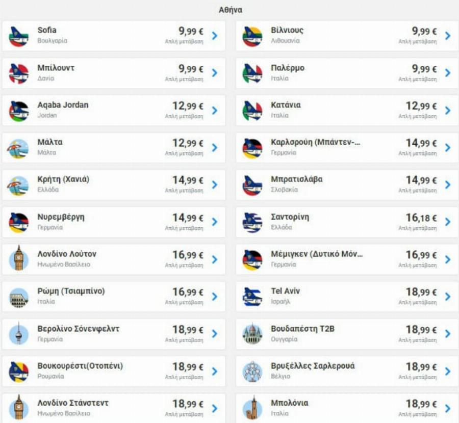 Ryanair: Τρέξτε να προλάβετε! Μοναδική έκπτωση…10%!