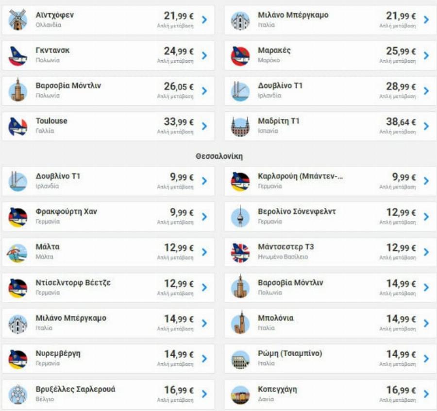 Ryanair: Τρέξτε να προλάβετε! Μοναδική έκπτωση…10%!