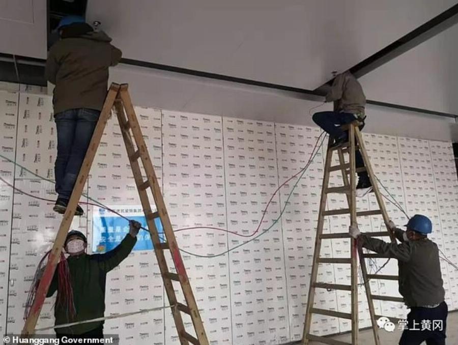 Aπίστευτα πράγματα: Σε 5 μέρες ετοίμασαν το νοσοκομείο στην Κίνα για τον κοροναϊό