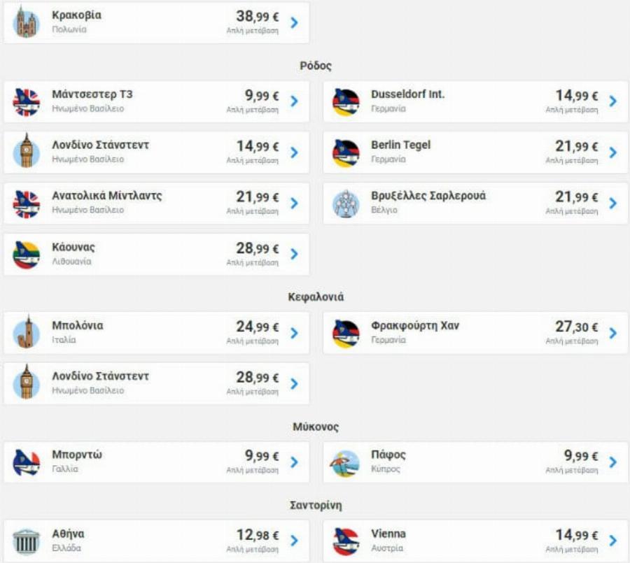 Ryanair: Τρέξτε να προλάβετε! Μοναδική έκπτωση…10%!