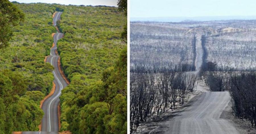 Αυστραλία πριν και μετά: 19 συγκλονιστικές φωτογραφίες