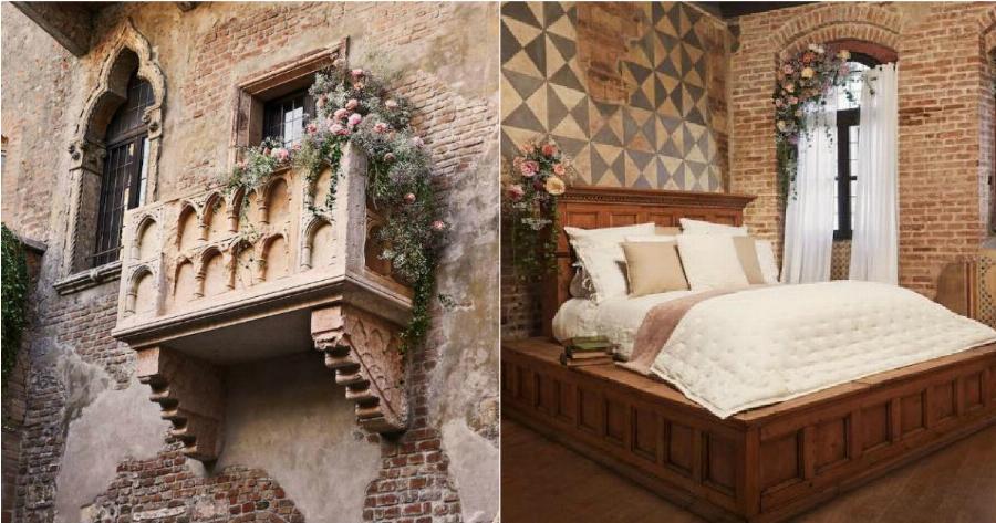 Airbnb: Ένα τυχερό ζευγάρι θα μείνει στο «σπίτι της Ιουλιέτας» στη Βερόνα την ημέρα του Αγίου Βαλεντίνου!