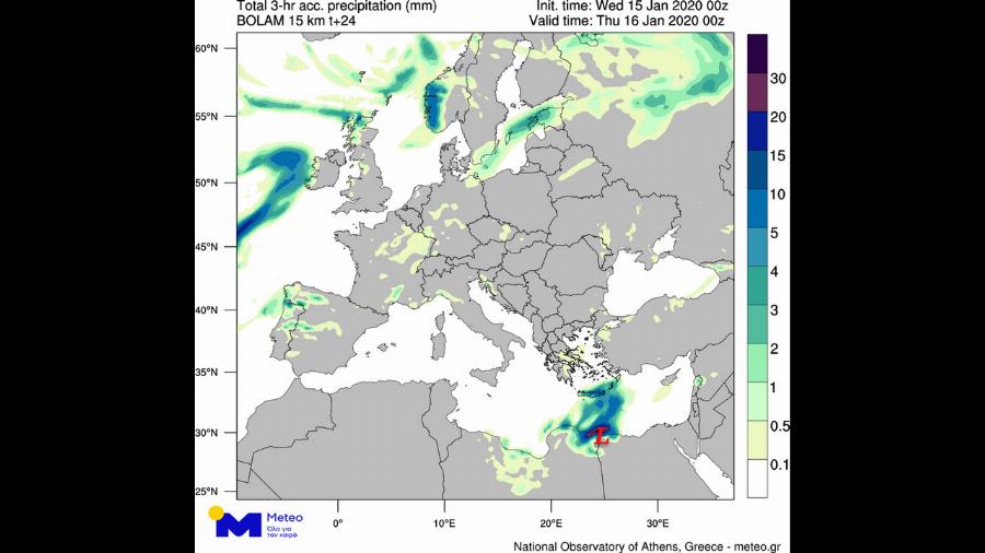 Καιρός στην Ελλάδα: Αλλάζει… τροχιά η κακοκαιρία – Πού θα «χτυπήσει» τις επόμενες ώρες
