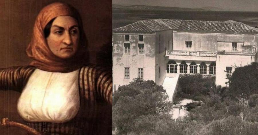 Το σπίτι της Μπουμπουλίνας: Η ιστορική κατοικία της ηρωίδας του ’21 στις Σπέτσες που το εσωτερικό της προκαλεί δέος