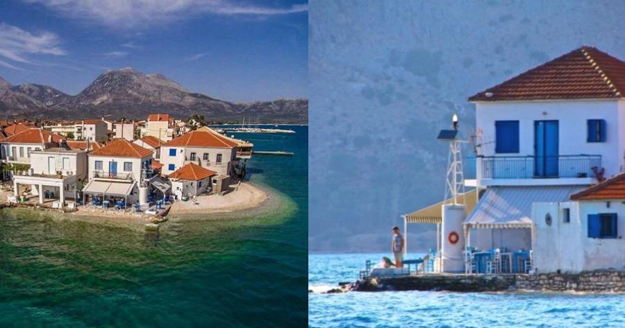 Το πανέμορφο παραθαλάσσιο χωριό που μοιάζει να επιπλέει στο νερό και απέχει λίγες ώρες από την Αθήνα