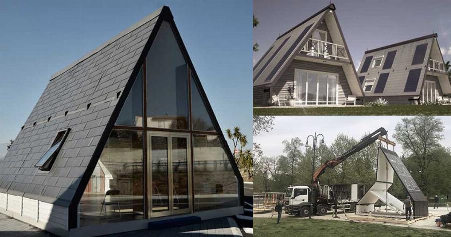 Αυτό το σπίτι χτίζεται σε 6 ώρες, είναι φουλ ασφαλές και κοστίζει μόλις 27.000 ευρώ