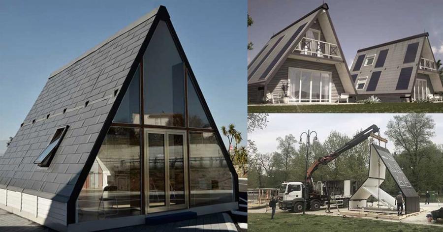 Αυτό το σπίτι χτίζεται σε 6 ώρες, είναι φουλ ασφαλές και κοστίζει μόλις 27.000 ευρώ
