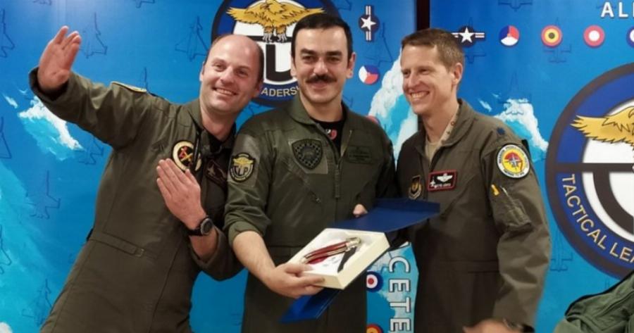 Έλληνας και φέτος ο καλύτερος πιλότος του ΝΑΤΟ