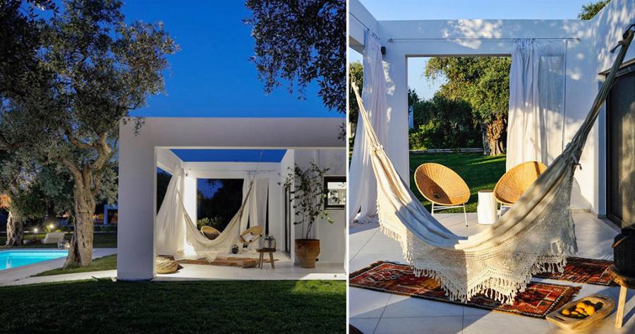 Σπίτι μέσα στους ελαιώνες της Θάσου είναι ένας ύμνος στην ελληνική ομορφιά