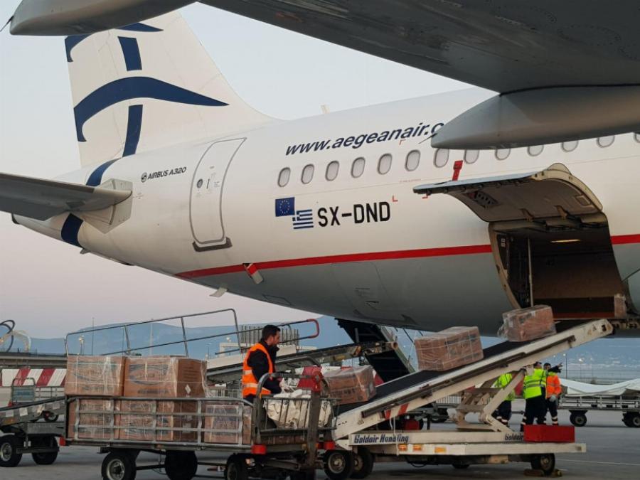 Στο «Ελ. Βενιζέλος» 1,7 εκατ. μάσκες και υγειονομικό υλικό – Δωρεά του Ιδρύματος Ωνάση και Ελλήνων εφοπλιστών