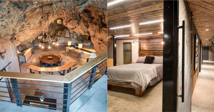 Το πρώτο σπίτι που πουλιέται μέσα σε σπηλιά σε τιμή ευκαιρίας και το εσωτερικό του σε κάνει να χάσεις το μυαλό σου