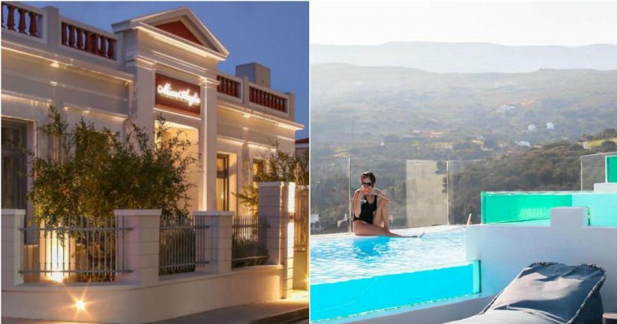 Άνδρος: To 5άστερο ξενοδοχείο με την καλύτερη βαθμολογία στη booking και την απίστευτη παραδοσιακή διακόσμηση!