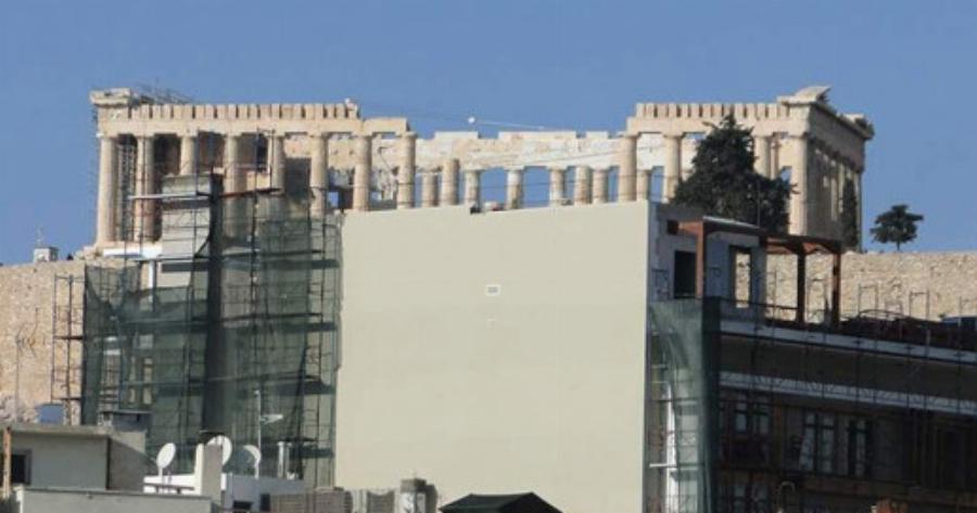 ΚΑΣ: «Κατεβαίνει» το δεκαώροφο ξενοδοχείο στη Μακρυγιάννη