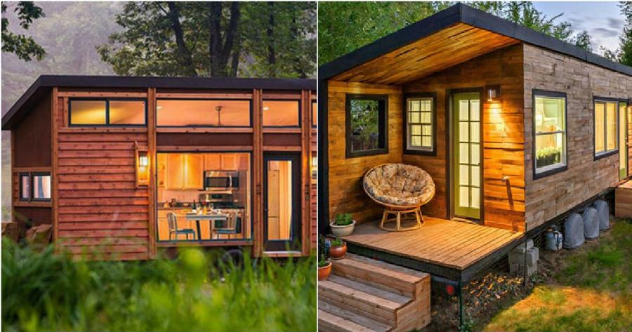 Είναι 72τμ, φτιαγμένο ολόκληρο από ξύλο, στο στήνουν σε 60 ώρες και κοστίζει 20.000 ευρώ.