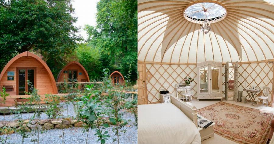 Glamping δηλαδή σκηνές πολυτελείας.Το καλύτερο το βρήκαμε μόλις 2 ώρες από την Αθήνα