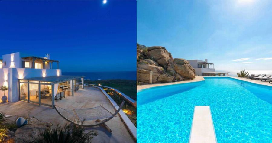 Η εντυπωσιακή βίλα στη Μύκονο που κοστίζει 9,9 εκατ. ευρώ που μαγεύει με τις φωτογραφίες της