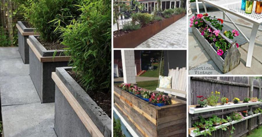 10 κουκλίστικες Ιδέες για να φτιάξεις μόνος σου υπέροχες Ζαρντινιέρες στο εξοχικό σου το καλοκαίρι