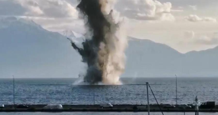 Θεσσαλονίκη: Εξουδετερώθηκε νάρκη στα νερά του Θερμαϊκού (VIDEO)