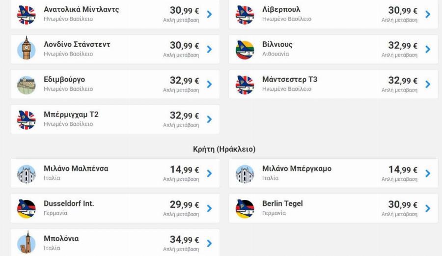 Ryanair προσφορές: Καλοκαιρινές πτήσεις με μόνο 14,99 ευρώ! Αναλυτικά οι προορισμοί